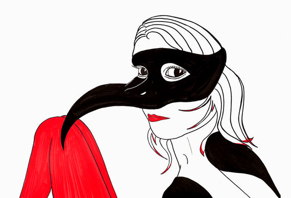 bird mask