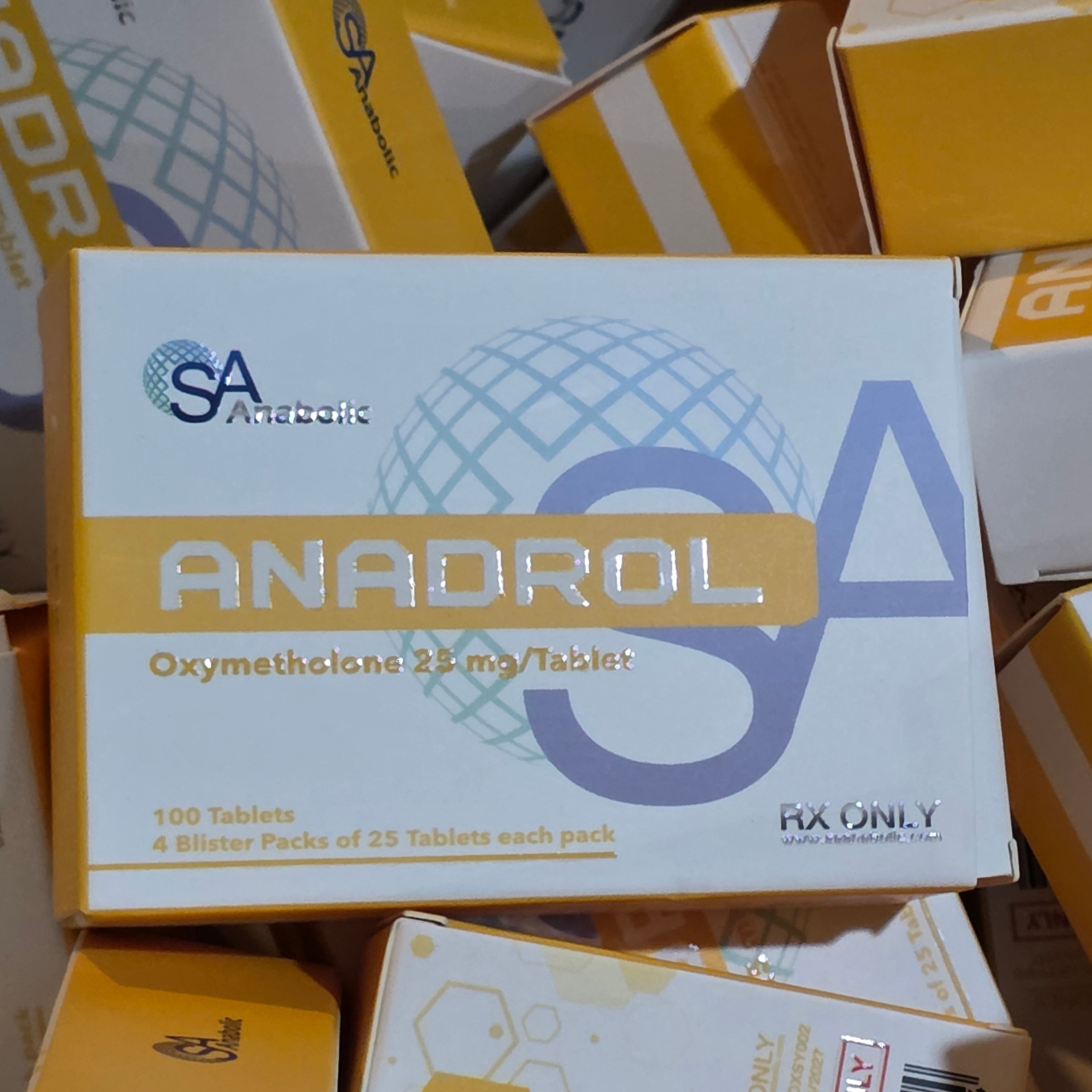 ANADROL 25 mg 100 Tabs