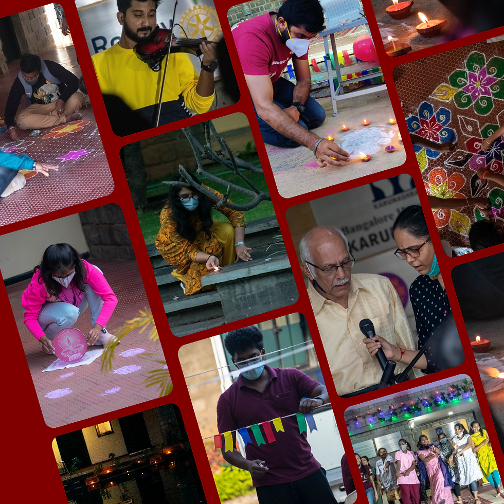 Bengaluru - VCelebrate - Deepavali at Cancer Hospice