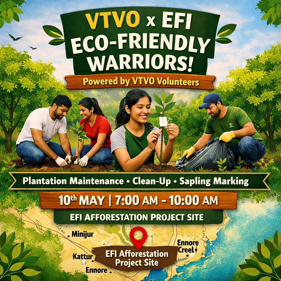 Chennai: VGreen @ Plantation Maintenance @Kanagam Eco Park