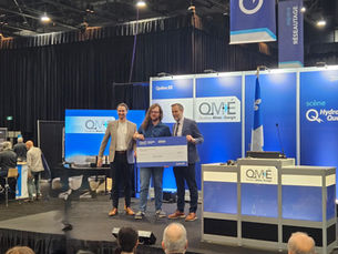 Québec Mines et Énergies 2025 : Simon Tournier, étudiant au doctorat, a obtenu le 2ème prix du défi de la recherche.