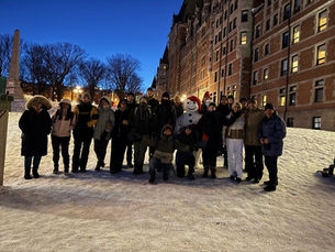 Activité hivernale - Glissade de la Terrasse Dufferin