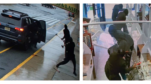 Two Defendants Arrested For Sledgehammer Smash-And-Grab Robbery Of Jewelry Store
