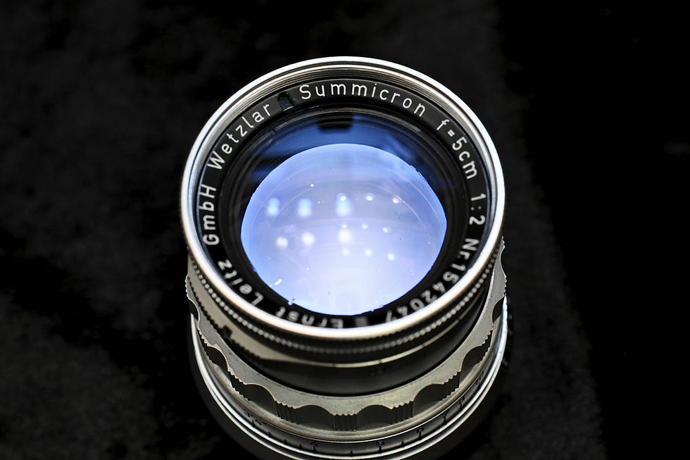 섬네일: Leitz社　Summicron　M/50ｍｍ　F2　Rigid　第1世代・固定鏡胴式　前期型モデル　光学レンズ再研磨・再コーティング済・オーバーホール済品