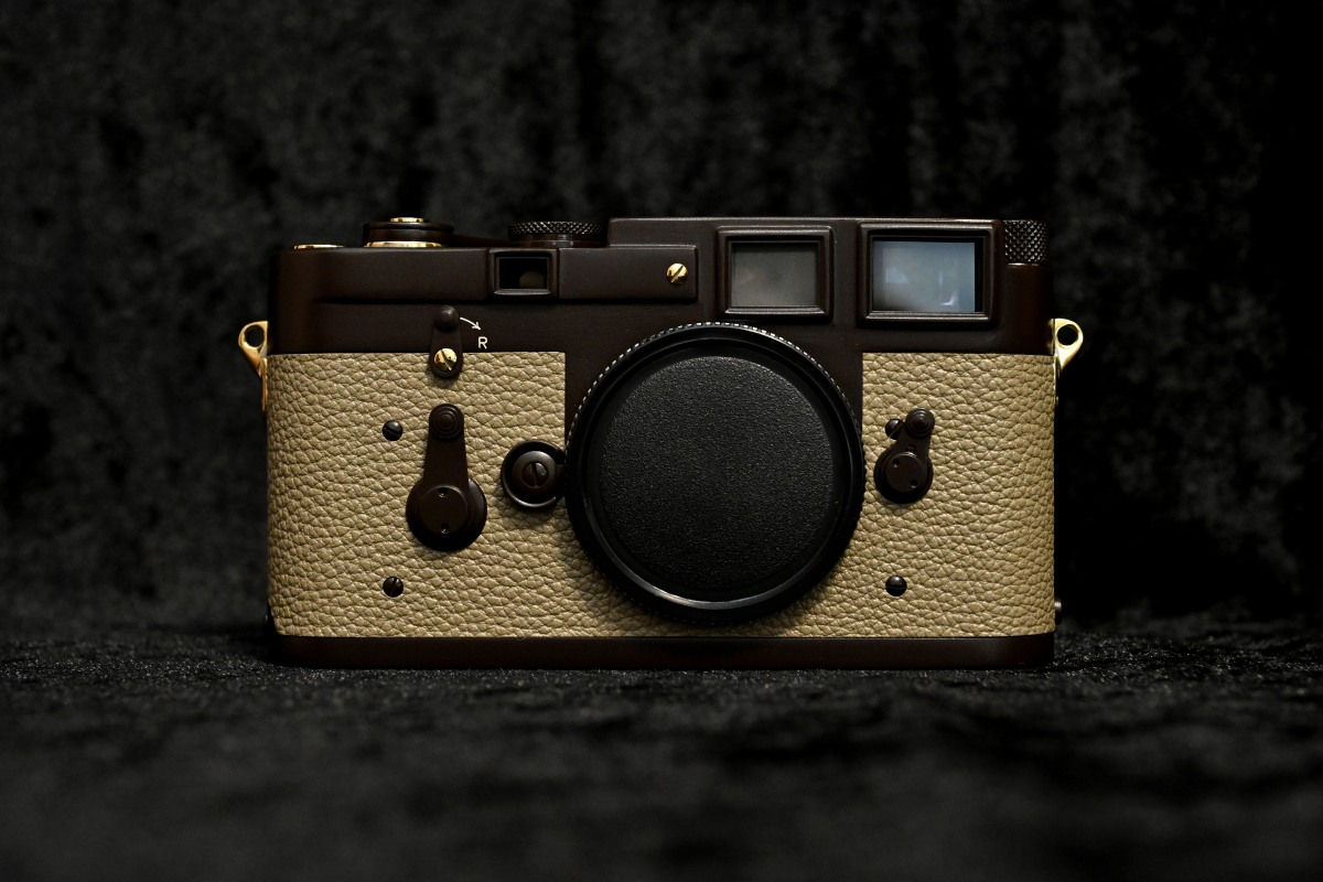 Leica M3  Second Type DS / Restored product[Dark brown x beige]
