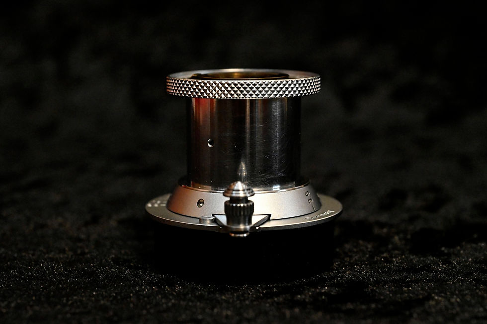 Miniature : Leitz社　Elmar　ｆ＝５ｃｍ　L/3.5（俗称：赤Elmar)　オーバーホール/整備済　L/Mマウントアダプター付属