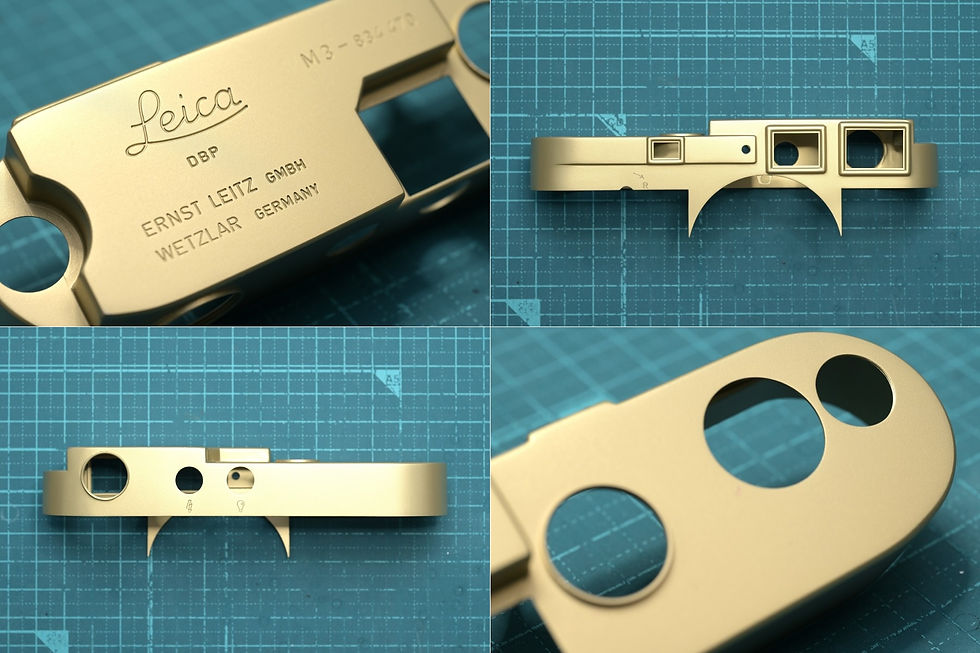 Thumbnail: Leica M3  Second Type DS / Restored product「Military Olive Silky Matte Finish」