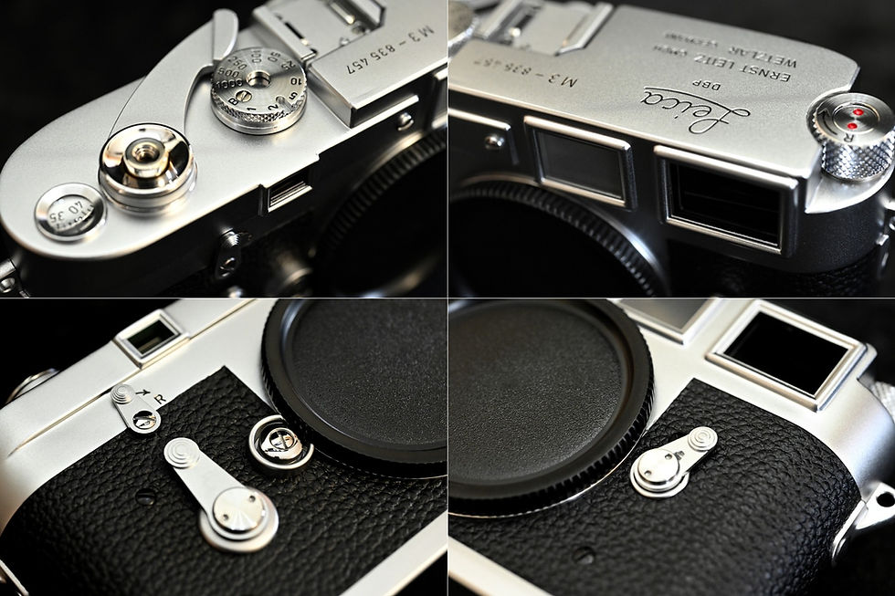 LEICA M3 2ストローク ／マットBKボディリペイントOH済