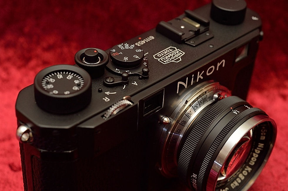 Thumbnail: NIKON S型　+　NIKKOR-S・C　ｆ＝5ｃｍ　1：1.4　ブラックRepaint