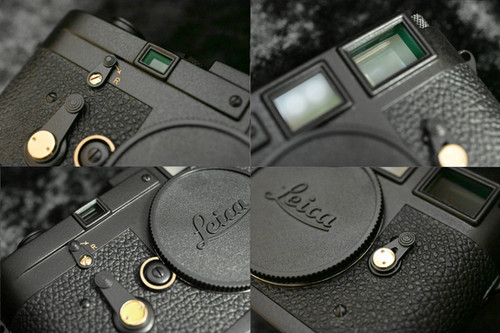 Leica M3 DS / Restored product「Leather Tone Black X Gold」 | 復刻堂