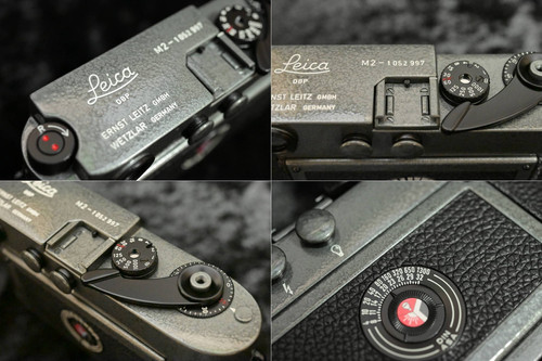 Leica M2 with self-timer/Restored products「Hammertone gun gray x
