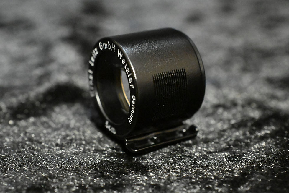 Miniaturbild: SBOOI  外付けファインダー　5ｃｍ　カスタムオーダーオーバーホールクリーニング/ブラックシャイニー仕上げ