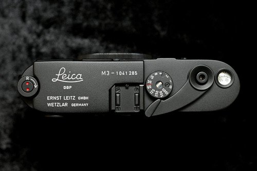 Leica M3 カスタムオーダーフルレストアブラック光沢半艶仕上フル
