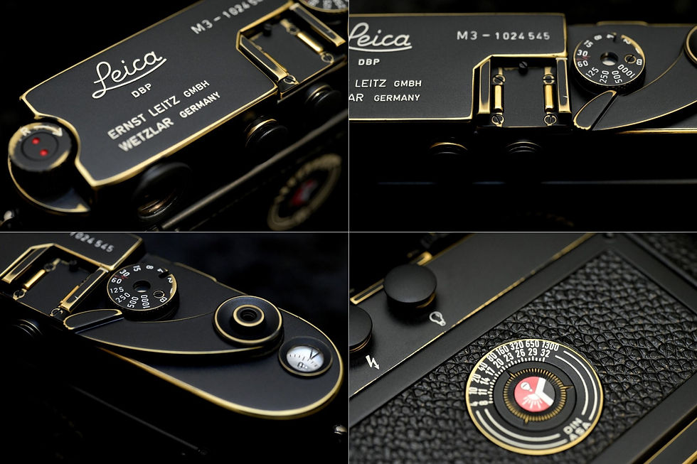 Miniaturbild: Leica M3 SS Third Type /Restored product 「Black weathering matte finish」