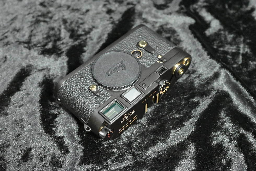 섬네일: Leica M3  Third Type DS / Restored product「Leather Tone Black X  Gold」