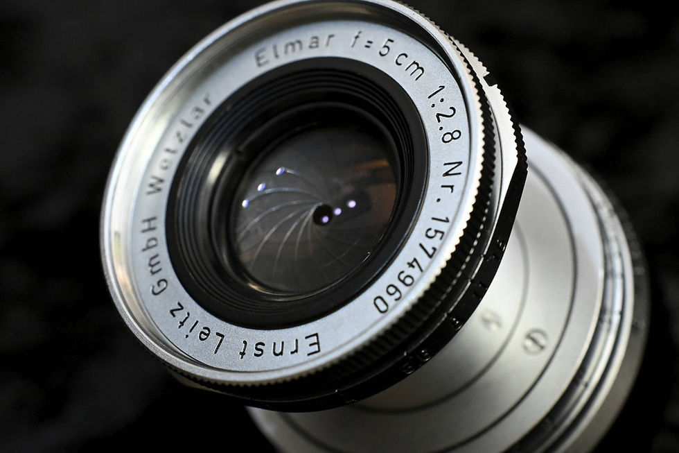 Miniature : Leitz社　Elmar　５ｃｍ　M/ｆ2.8　オーバーホール/レンズ再研磨・再コーティング（山崎光学）