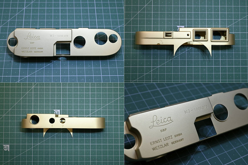 Miniaturbild: Leica M3 Third Type SS restored product 「ブラックウェザリングマットフィニッシュ」