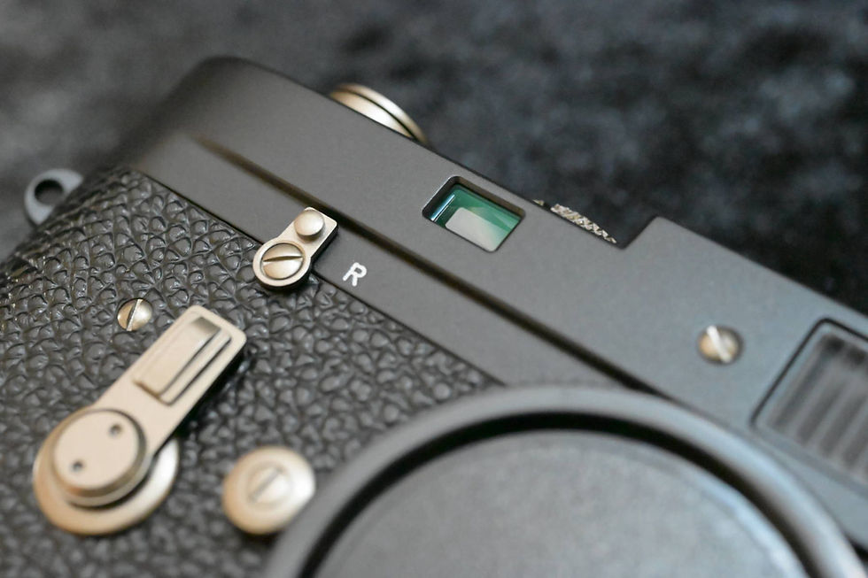 Miniature : Leica　M2/M4　カスタムオーダーフルレストアブラックXチタンマットフィニッシュ
