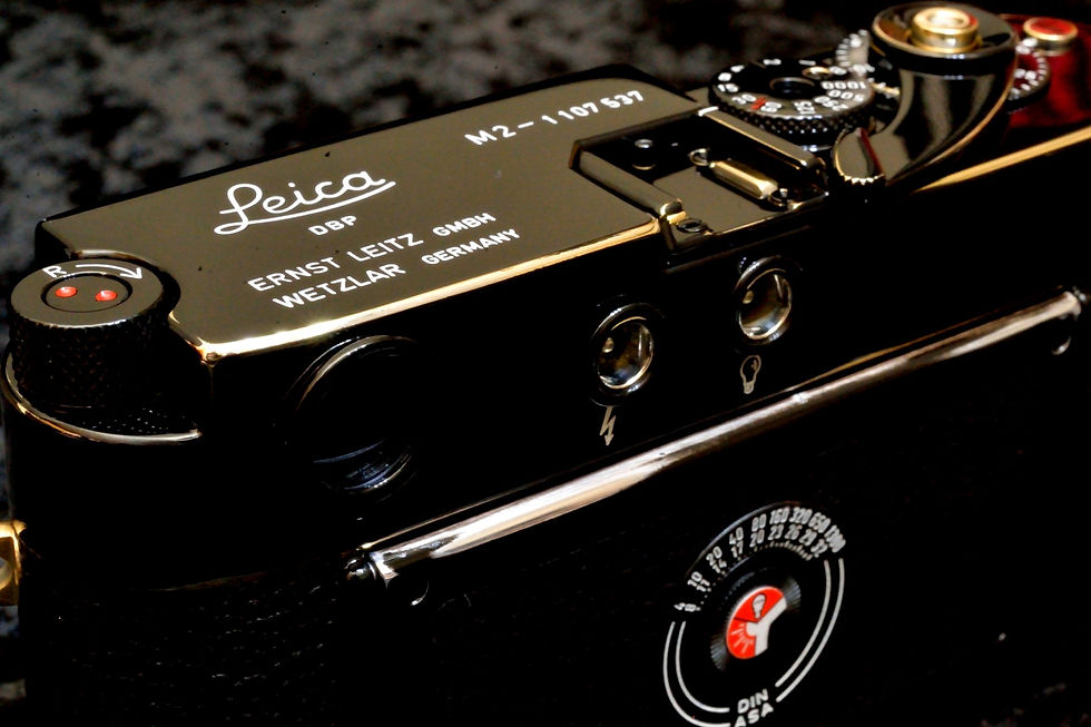 サムネイル： Leica　M2/M4　カスタムオーダーフルレストア超光沢鏡面仕上げウェザリング加工