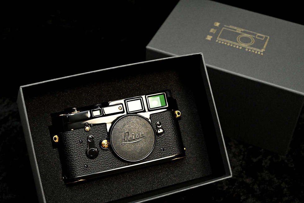 Miniature : Leica M3 Third type full restore custom order/  Black super-gloss body included