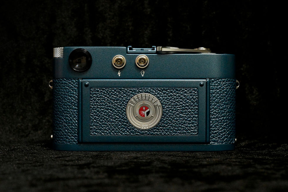 Leica M2 with self-timer Restore products「Navy Blue