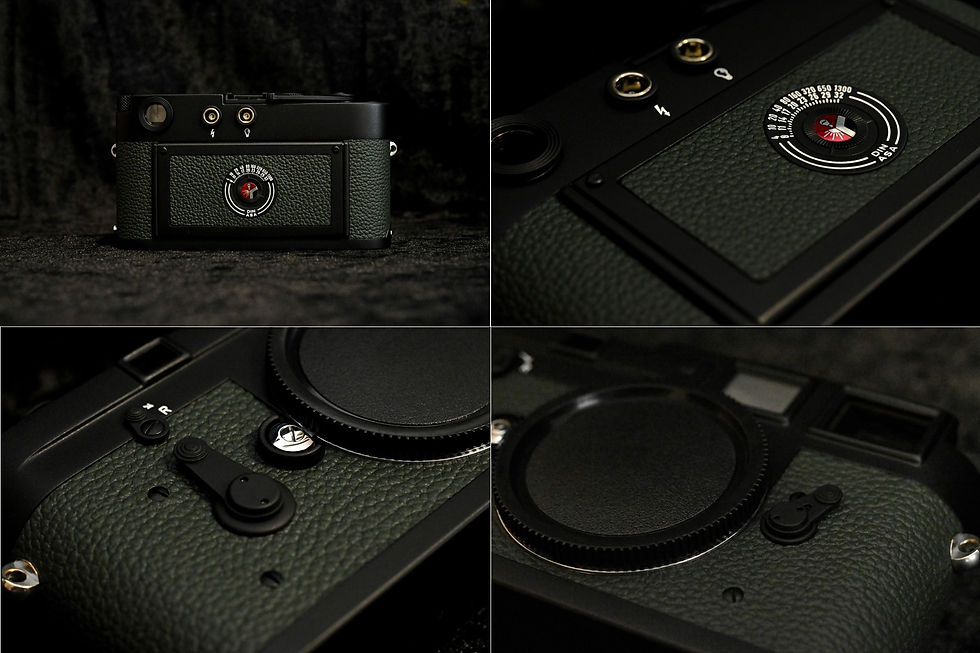 Miniaturbild: Leica M3 SS  1959 full restore custom order/black repaint camera body included