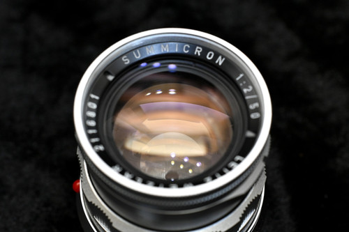 LEITZ WETZLAR SUMMICRON 1:2/50 固定鏡胴 後期型 Leitz社 Summicron M/50mm F2 Rigid 第1世代・固定鏡胴式 後期型