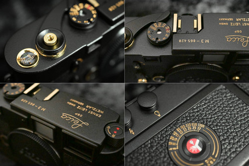 Leica M3 DS / Restored product「Leather Tone Black X Gold」 | 復刻堂