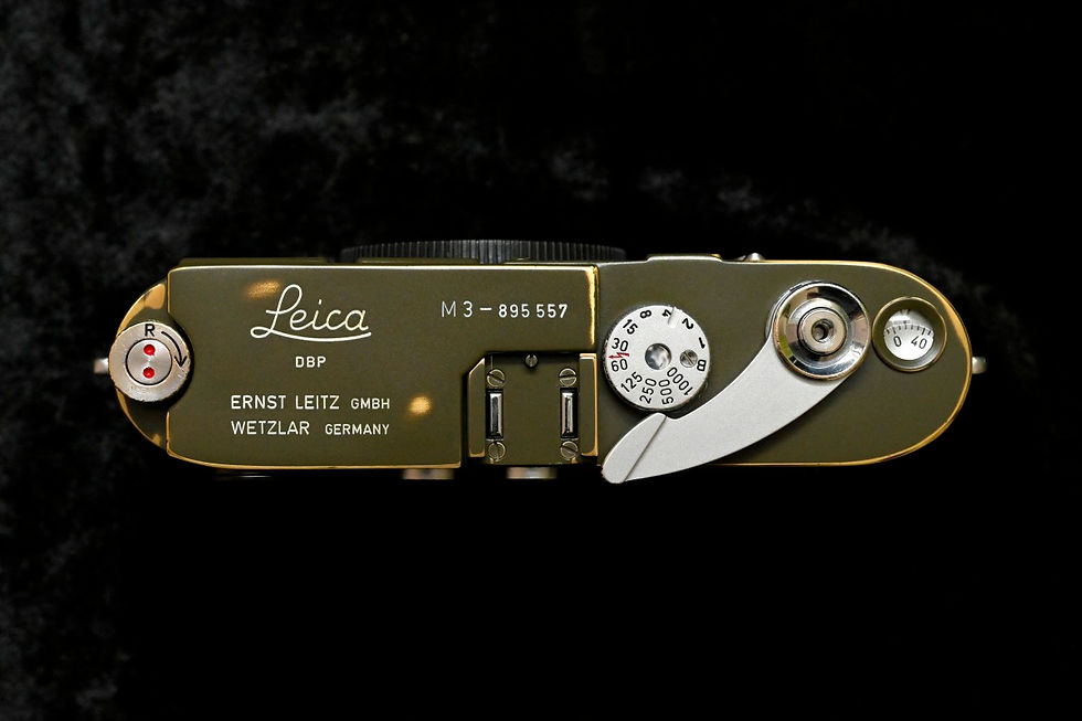 Thumbnail: Leica M3 DS 犬耳 Type full restore custom order/ Olive weathering body included