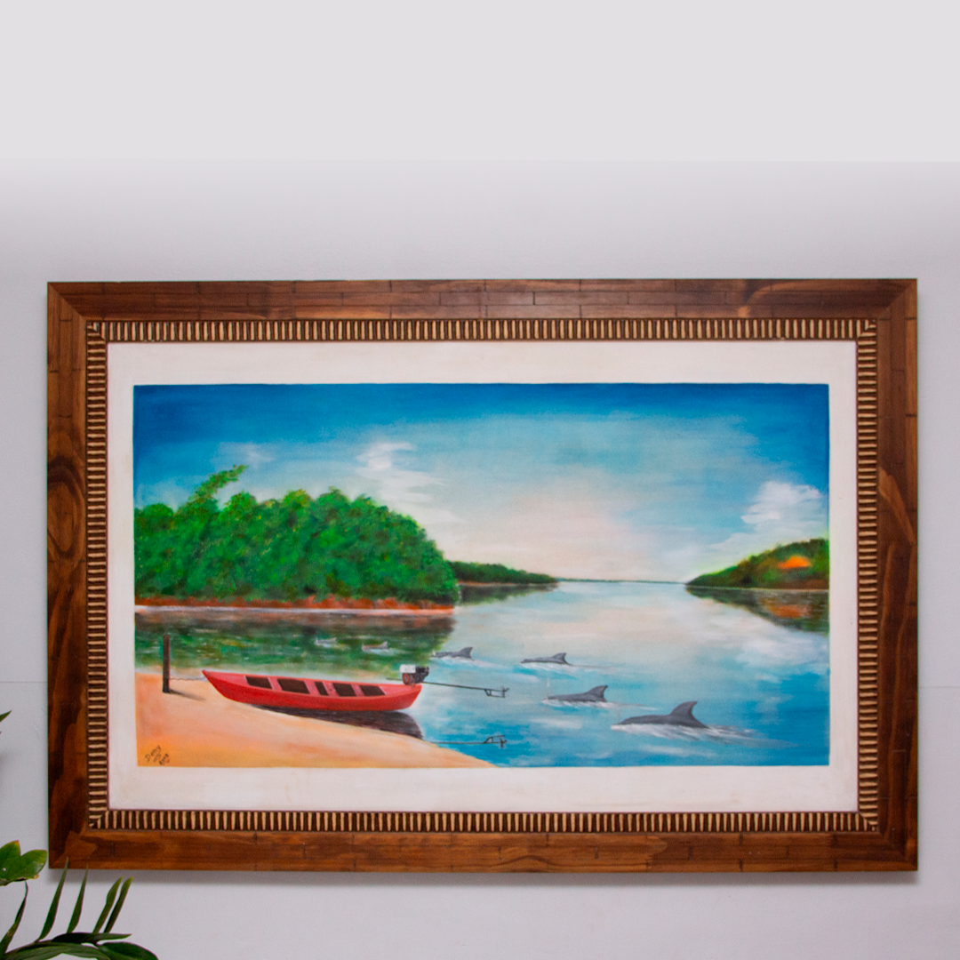 Pintura Rio Manoel Alves e Rio Ticontins