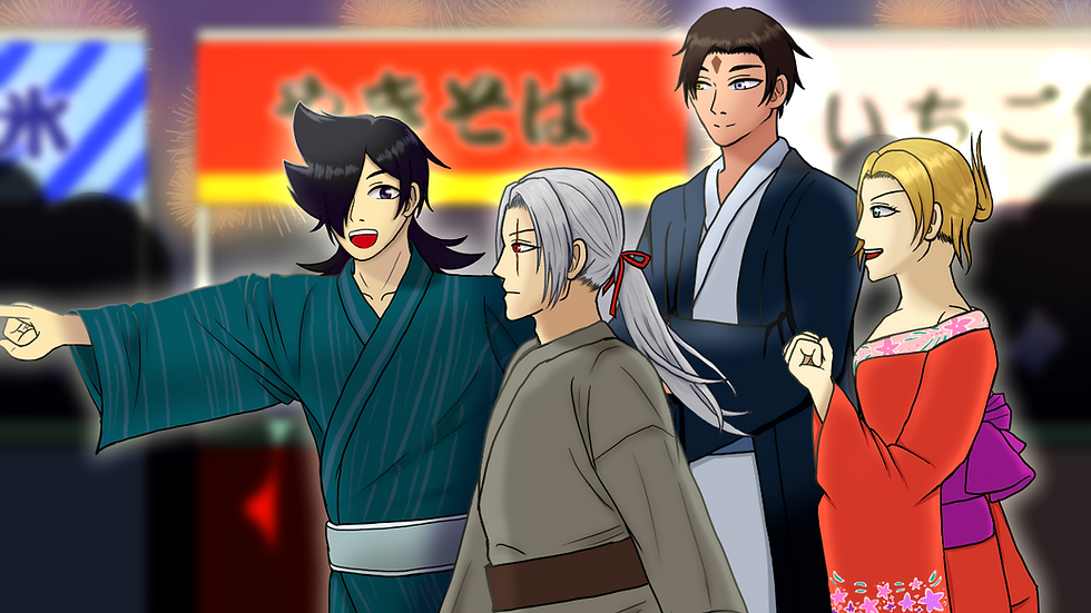 真夏の夜の思い出