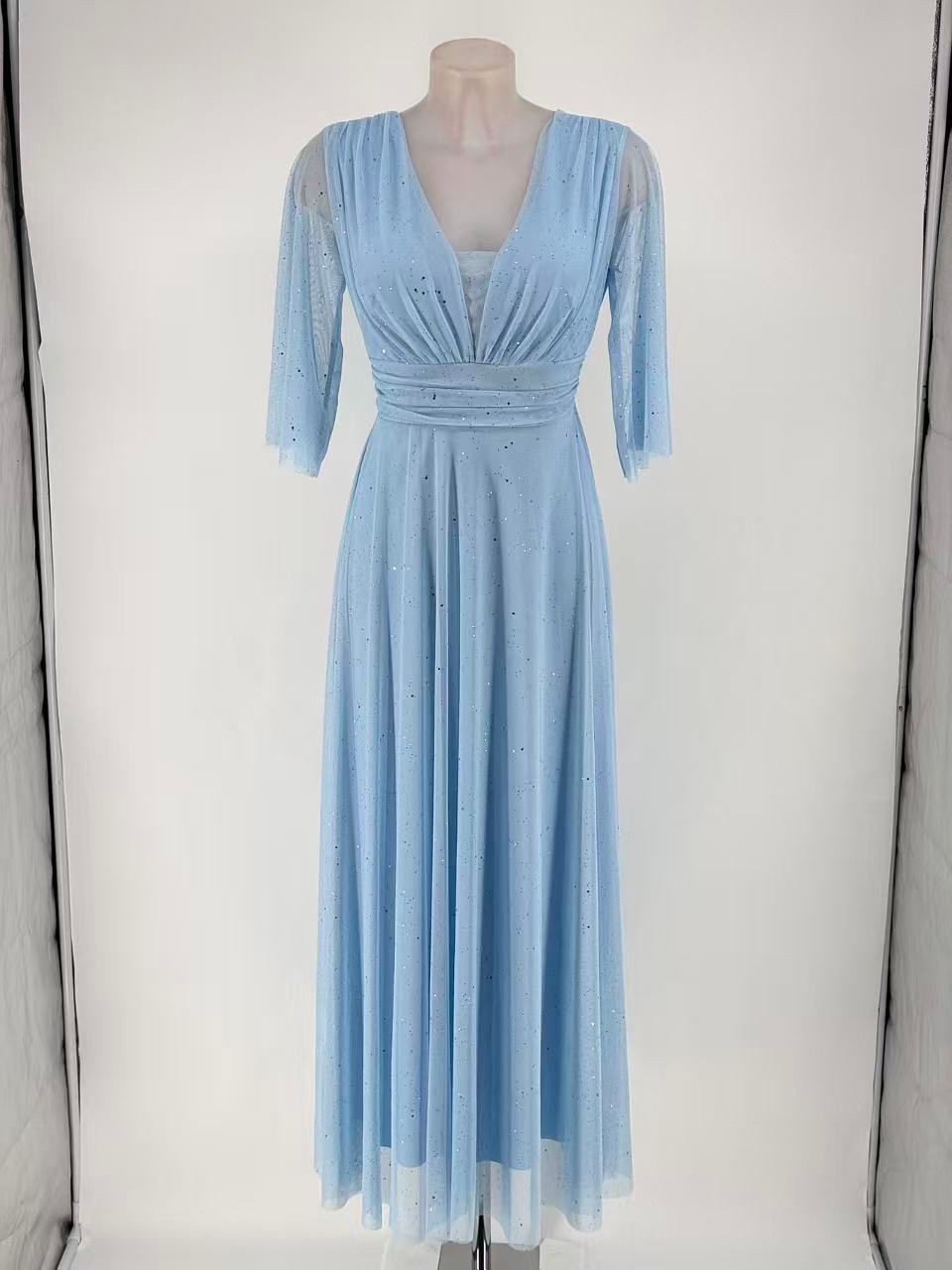 Miniatura: VESTIDO TUL BRILLO