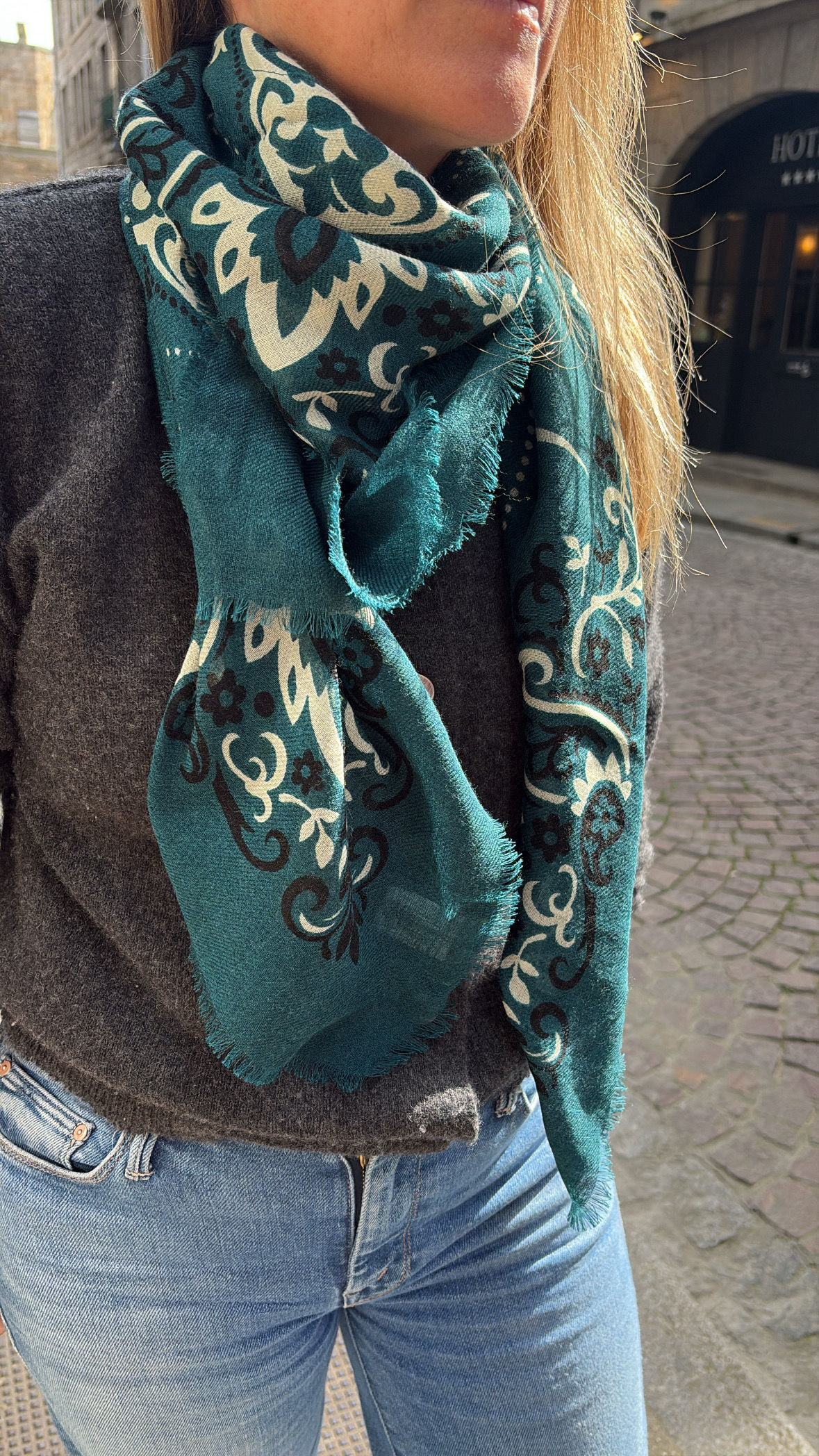 MAISON LECOMTE FLAMENT • Foulard