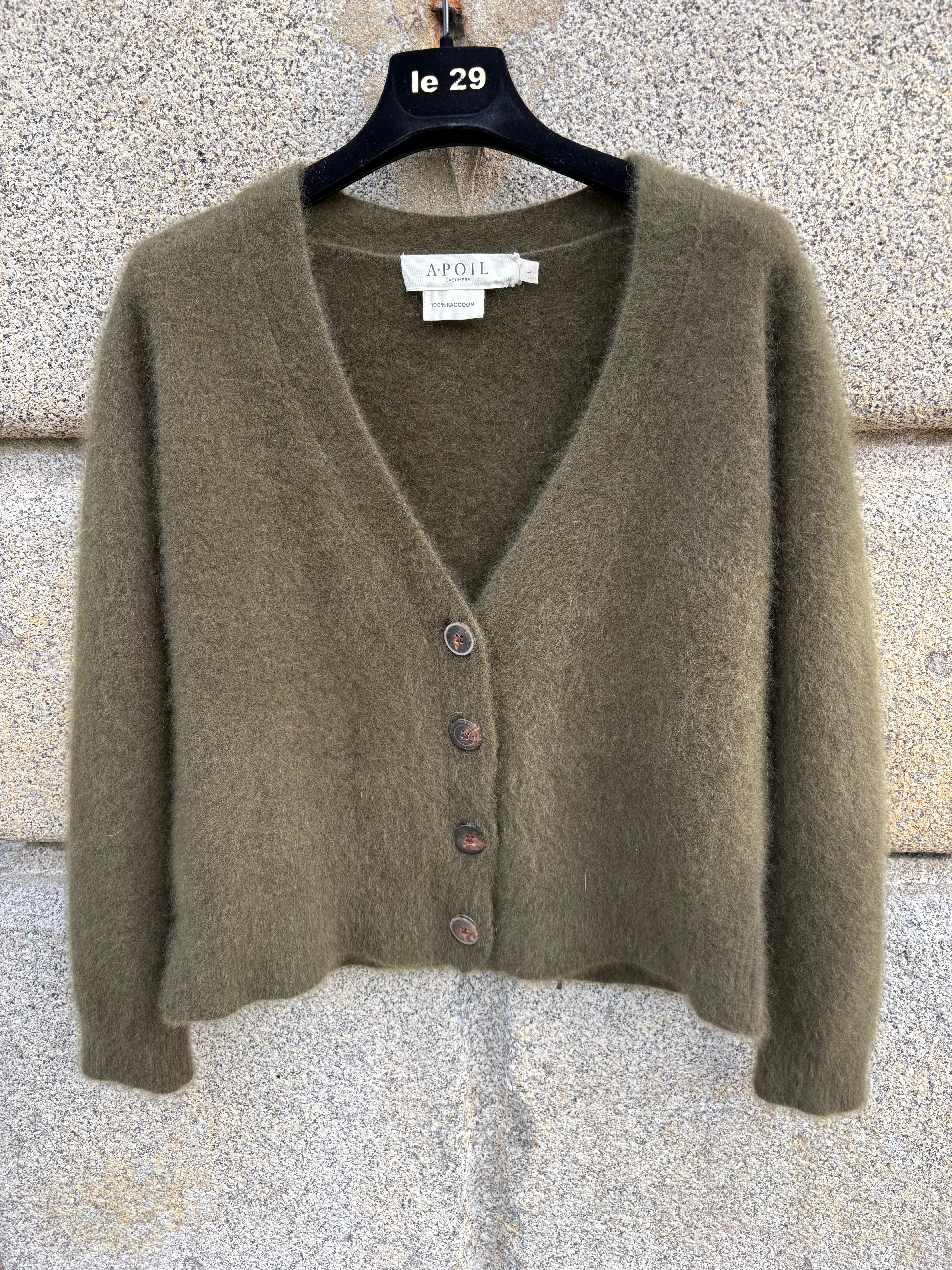 A POIL CASHMERE • Gilet 