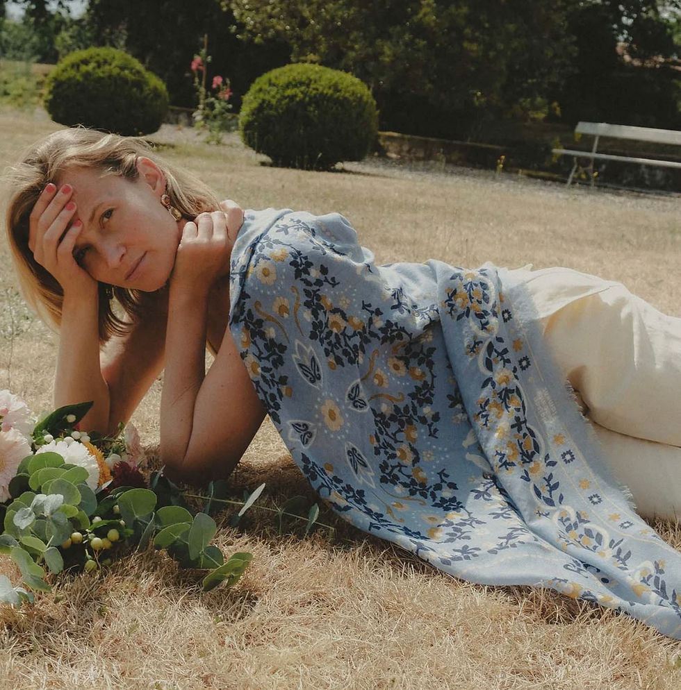 Miniature : MAISON LECOMTE FLAMENT • Foulard