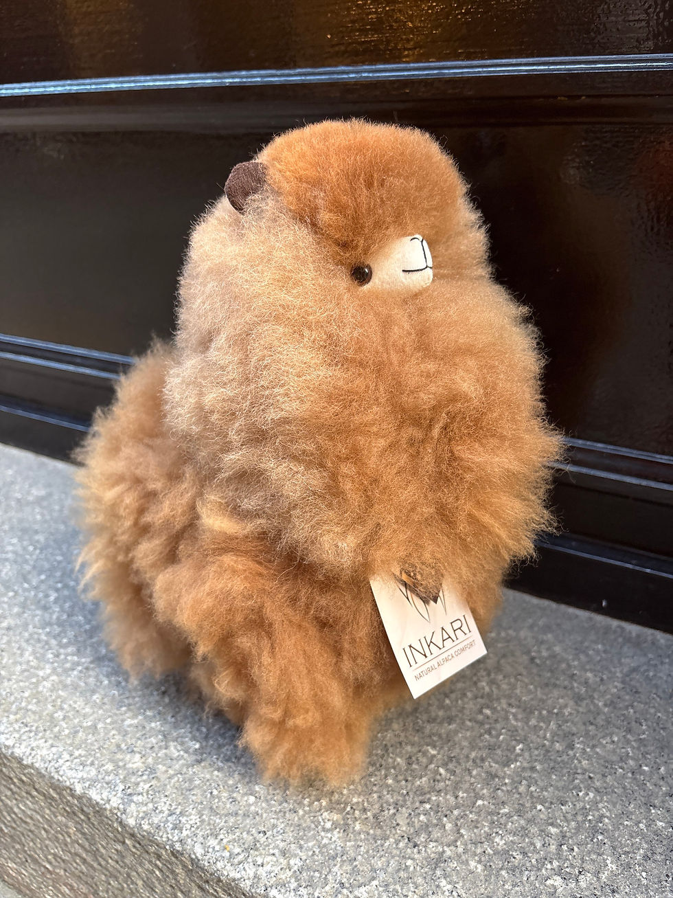 INKARI • Animal en peluche alpaga 1