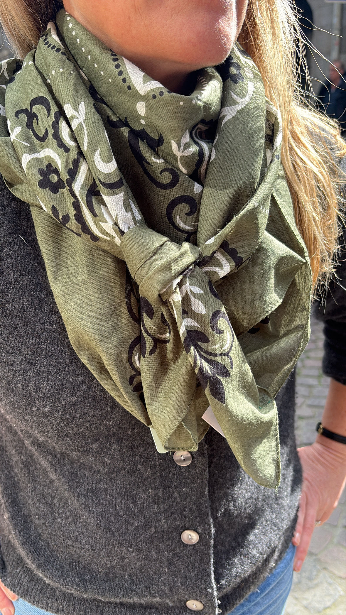 MAISON LECOMTE FLAMENT • Foulard 