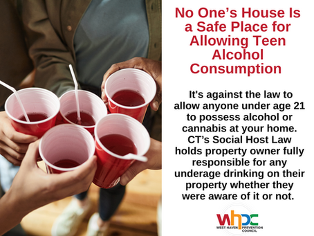 No One’s House Is a Safe Place for Allowing Teen Alcohol Consumption