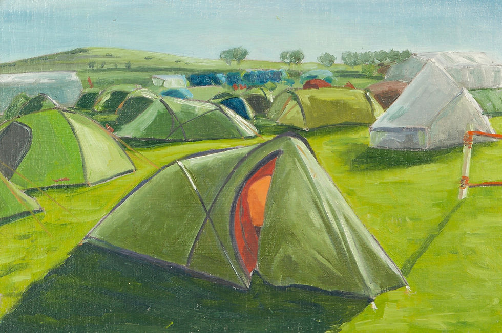 Thumbnail: Chris Wright – Oke Tor Oil on Board 15cm x 10cm