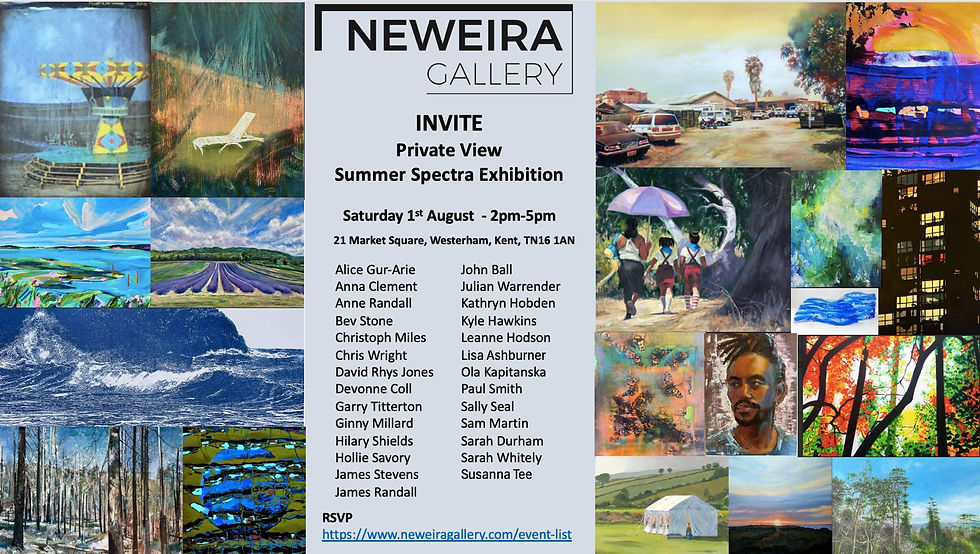 Private View Event - Summer Spectra Exhibition