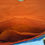 Miniature : Pochette " perle de coton" duo -orange & bleu