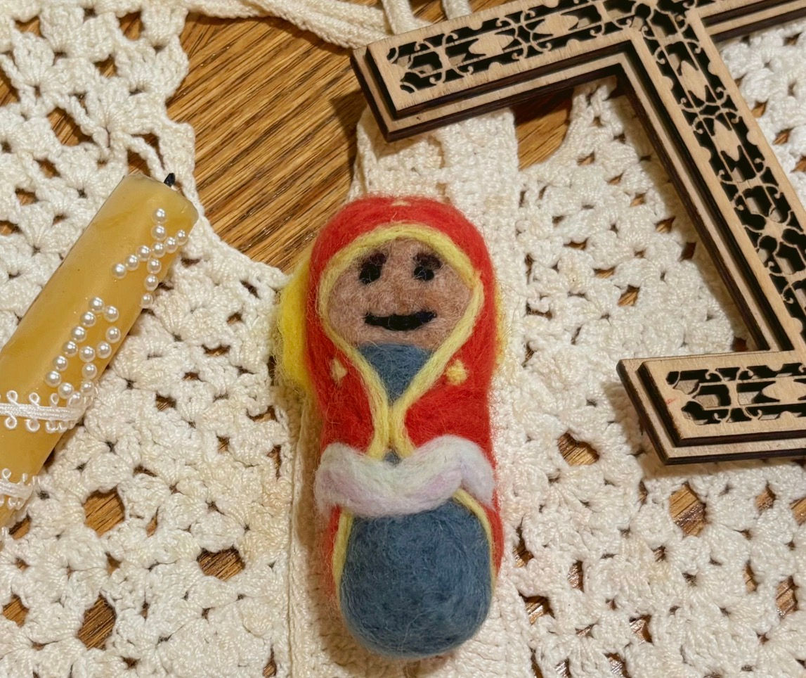 Protection of the Theotokos Handmade Doll