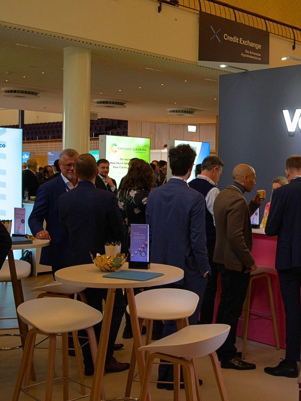 Der Vontobel‑Stand überzeugte mit klarer