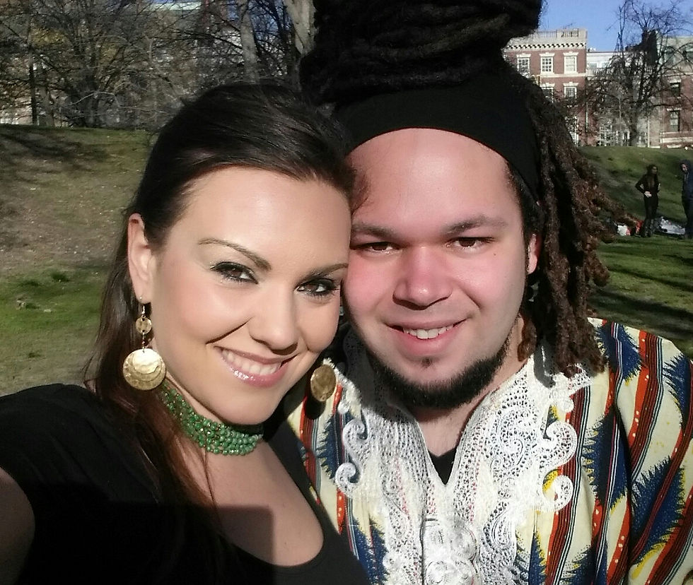 With the amazing Tracy Robertson