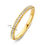 Thumbnail: Excellent Jewelry Ring geelgoud briljant 0.17 crt.
