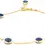 Thumbnail: Monzario 14Krt Geel Gouden Armband