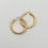 Thumbnail: Monzario 14Krt Geel Gouden Oorsieraden