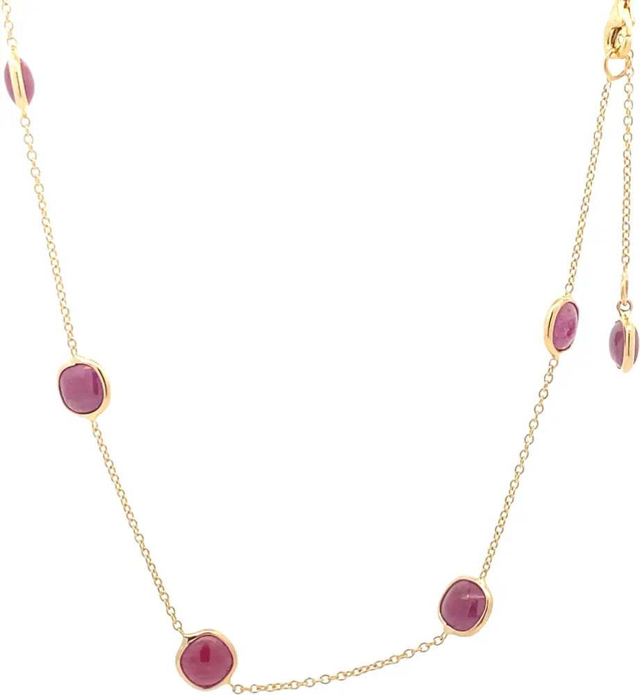 Monzario 14Krt Geel Gouden Collier