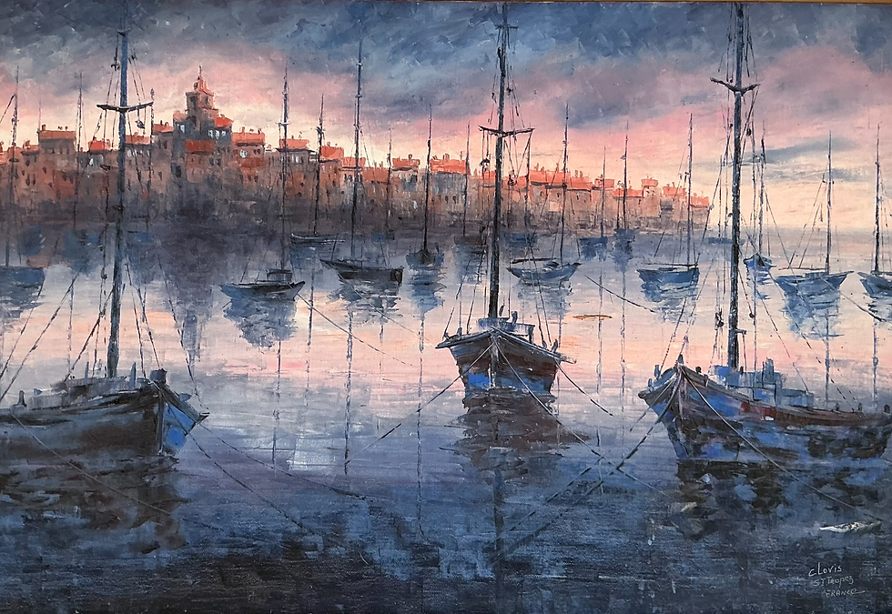 Harbor of St Tropez