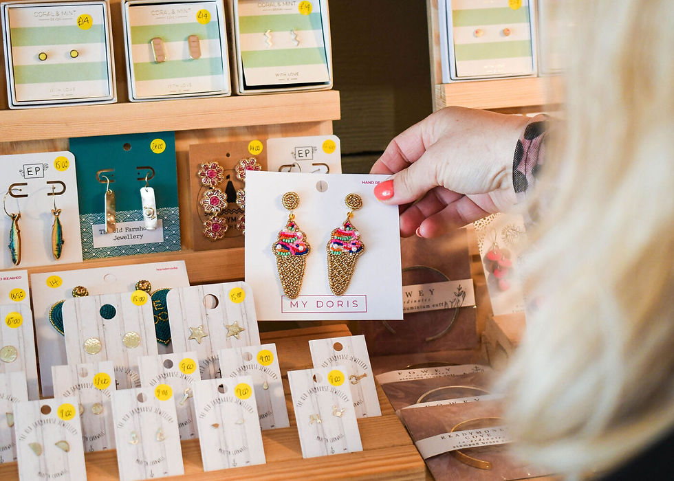 Brand Photoshoot at Readmoney Beach Shop, Fowey